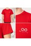 10 Red Promotional T-Shirts with Your Logo - Cotton Unisex Disposable Corporate T-Shirt - 2