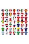2026 World Cup Soccer Jersey Flag Bunting Banner 50 Pcs International Country String Flags Garland