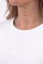 Women's Cream Color Cotton Single Jersey Fabric Crew Neck Regular Fit Three Quarter Sleeve Skirt Slit Tunic - 5