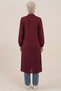 100% Cotton Muslin Fabric Zippered Long Hijab Women's Tunic - Compatible for Hajj, Umrah and Daily Use - 4