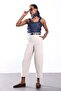 Stone Belted Barrel Trousers 58549 - 2