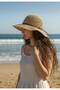 Women's Hand Knitted Detailed Hat Beach Hat