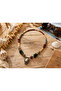 Authentic Nareva & Solmira Natural Stone Detailed Handmade Bohemian Necklace - 3