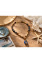 Bohemian Nereida & Azuris Sea Shell Natural Stone Bead Necklace - 2