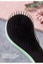 Detangling Hair Comb Knot-Removing Green Hair Brush for Adults & Children (Bag Comb) - 2