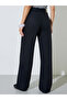 Black High Rise Wide Leg Jeans - 5