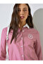 Red Striped Long Sleeve Shirt