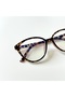 Luna Oval Blue Light Protected Transparent Glasses - 3