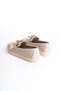 Lydia Laceless Orthopedic Comfortable Sole Heart Patterned Women's Ballerina Shoes Ckt - Cream - 5