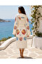 100% Cotton Premium Muslin Bathrobe - Standard Size Beach Robe - 4