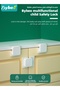 12-Piece Baby Safety Locks, Kids Security Locks Set, Adjustable Children Safety Locker for Freezer, Cabinet, Drawers, Door, 3M Adhesive Pads, No Drilling, Ideal for Toddlers Children and Kids - 2