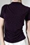 Women's Stoned Sandy Draped High Neck Blouse - 2