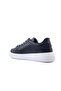 192602 Genuine Leather Navy Blue Men's Casual Shoes - 4