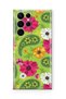 Samsung Galaxy S23 Ultra Compatible Printed Transparent Phone Case |   Collection: Floraluxe Botanica