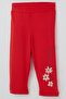 Girl's Capri Tights Set with Embossed Floral Print, Ages 2-6, Powder - 7