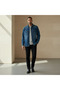 Men Regular Fit Collared Denim Long Sleeves Shirt - 5