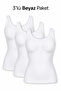 Women's Strappy Athlete Seamless Corset – Body-Hugging, Flexible and Comfortable Everyday Undergarment - White 1180