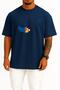 Oversize Madeira Island Madeira Flag Portugal Chest Printed Unisex T-Shirt