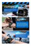 Rugged X1 Smart Watch 2.13-inch AMOLED Display Waterproof 100+ Sports Modes and Multi-Functions(Bluetooth Call/Heart Rate) 20-30 Days Battery Life iOS and Android App OS - Black - 7