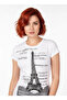 Berrak tower Printed t-shirt 8006