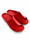 Belix Red Women's Leather Slippers - 2