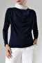 Women's Sandy Degaje Collar Long Sleeve Blouse - 5
