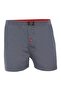 Işıl Men's Combed Cotton Buttoned Towel Waist Boxer 6 Pieces - 6