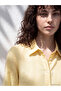 Lcw Petite Yellow Muslin Women's Shirt - 3
