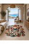 Sdt Mixed Patterned Modern Woven Base Decorative Carpet Sdtamor1179 - 2