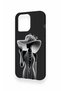 iPhone 13 Pro Compatible Lady Patterned Silicone Case - 4
