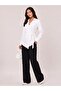 Women's Double-Breasted Tie-Down Poplin Shirt