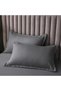High Cotton Quality Premium Hotel-Quality Duvet Cover Set - Luxurious Comfort for Your Home (Gray, Queen Size) - 7