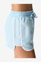 Women Lily Sea Light Blue Beach Shorts - 3