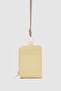 Palm Neck Strap Women's Wallet Butter Yellow - 2