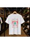Beautiful Printed 100% Cotton Oversize Loose Regular Fit Crew Neck T-Shirt