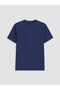 Southblue Indigo Crew Neck Textured Men's T-Shirt - 6