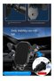 3-in-1 Car Tissue Box Holder Set with Universal Air Vent Phone Holder, Card Organizer, Pen Holder & Sunglasses Storage, Premium PU Leather Organizer for Cars, SUVs & Trucks, Black & Beige - 7
