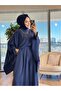 52195 طقم هلال باللون الأزرق الداكن - 2