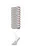9 pairs of grey men's ballet socks