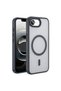 iPhone 17E Case Magsafe Supported Camera Raised Silicone Matte Anti-Fingerprint Brsa - 2
