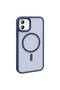 iPhone 12 Case Magsafe Supported Camera Raised Silicone Matte Anti-Fingerprint Shrp - 6