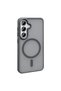 Galaxy S25 Plus Case Magsafe Supported Camera Raised Silicone Matte Anti-Fingerprint Brsa - 5