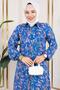 تونيكي فيسكوز من Asel Floral INDIGO - 2