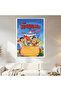 The Flintstones Wall Cloth Wall Tapestry First Quality Satin Fabric Poster - 2
