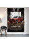 Bmw M3 E30 Wall Covering Wall Tapestry First Quality Satin Fabric Poster