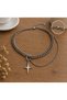Virello Star Figured 316L Stainless Steel Thick Chain Women's Necklace Gift - 2