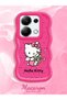Redmi Note 13 Pro 4g Compatible Case Camera Protector Red Silicone Couple Phone Case Kitty Pattern - 2