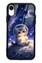 iPhone Xr Starlight Space Kitty Design Glossy Phone Case
