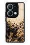 Xiaomi Redmi Note 13 Pro 4g Golden Leopard Heart Design Glossy Phone Case