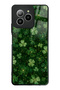 Omix X7 Emerald Lucky Clover Design Glossy Phone Case